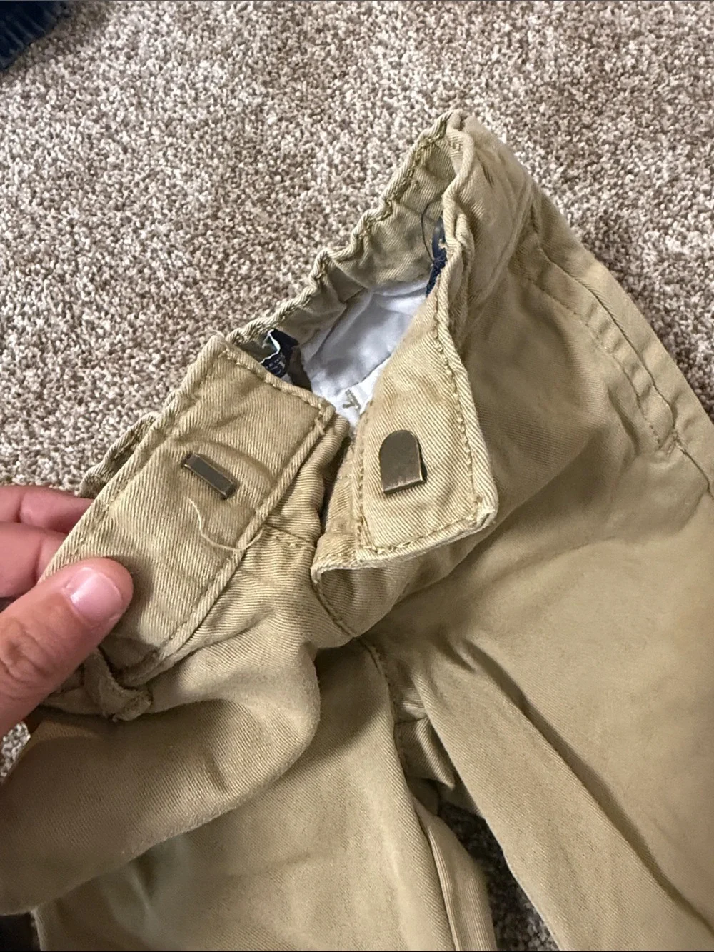 The Children's Place Toddler Pants - Navy & Khaki Pair